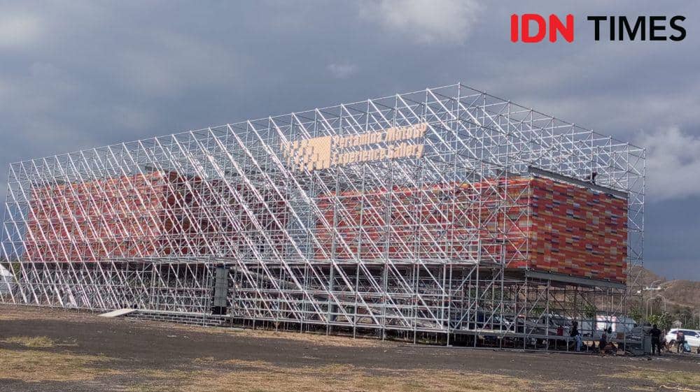 Museum MotoGP di kawasan Sirkuit Mandalika. (IDN Times/Muhammad Nasir)