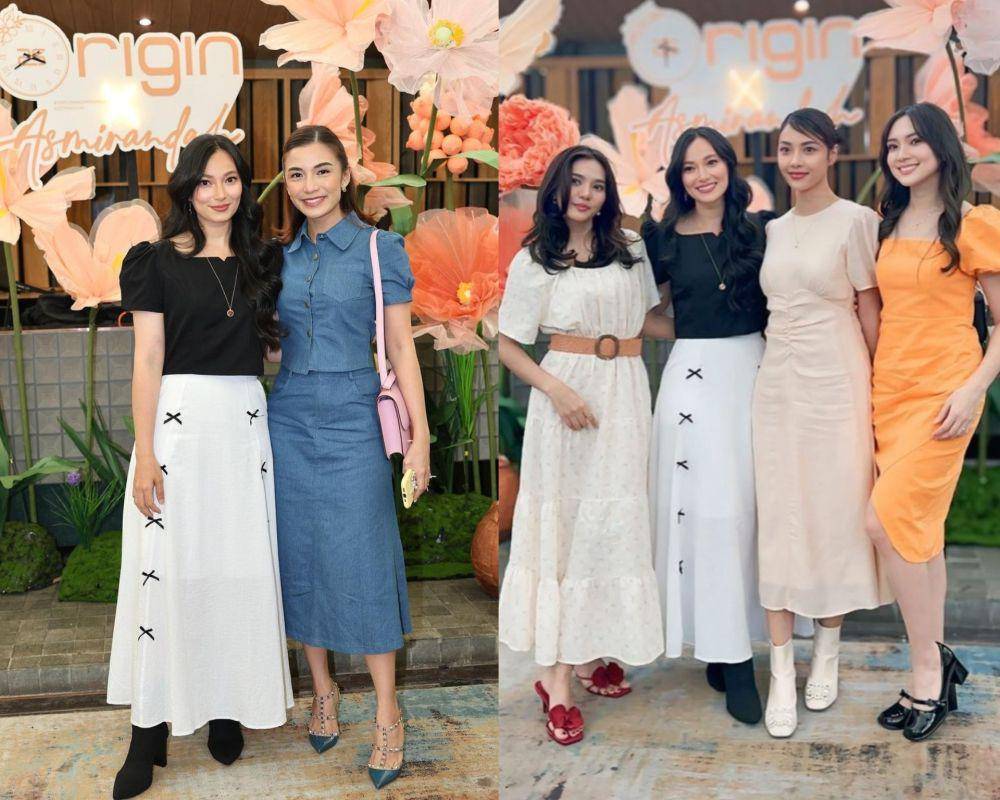 Potret artis hadiri launching brand kolab Asmirandah (Instagram.com/chelseaoliviaa)
