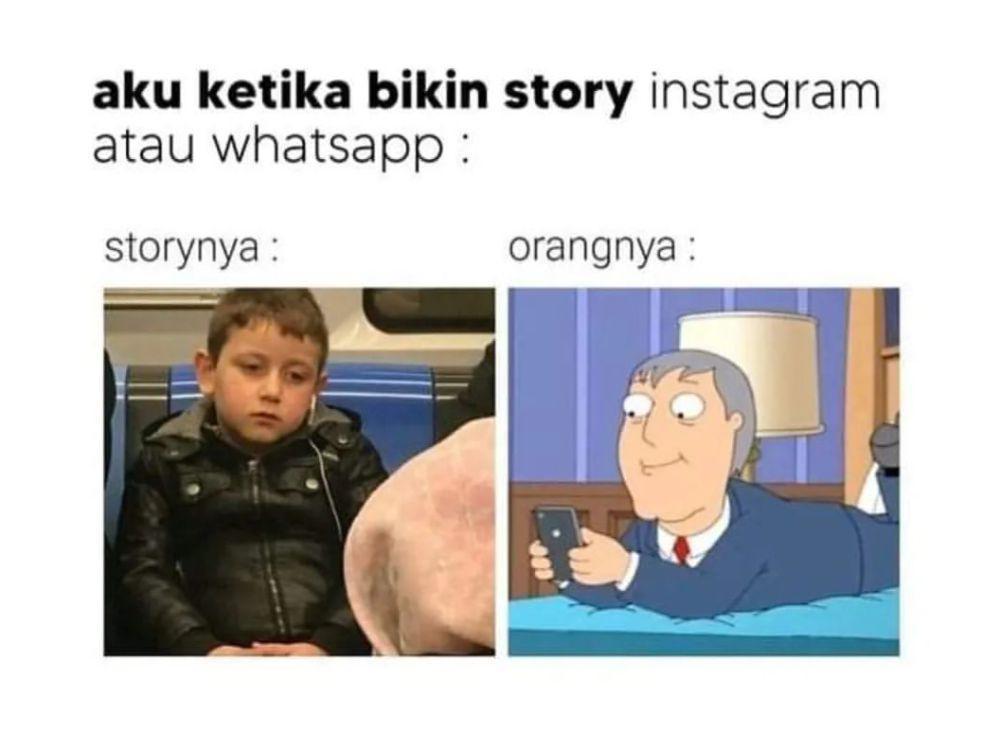 7 Meme Status WhatsApp ala Warga Konoha, Hapus saat Target Udah Lihat?