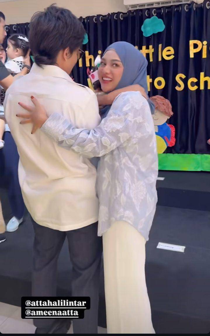 Ameena naik kelas (Instagram.com/aurelie.hermansyah)
