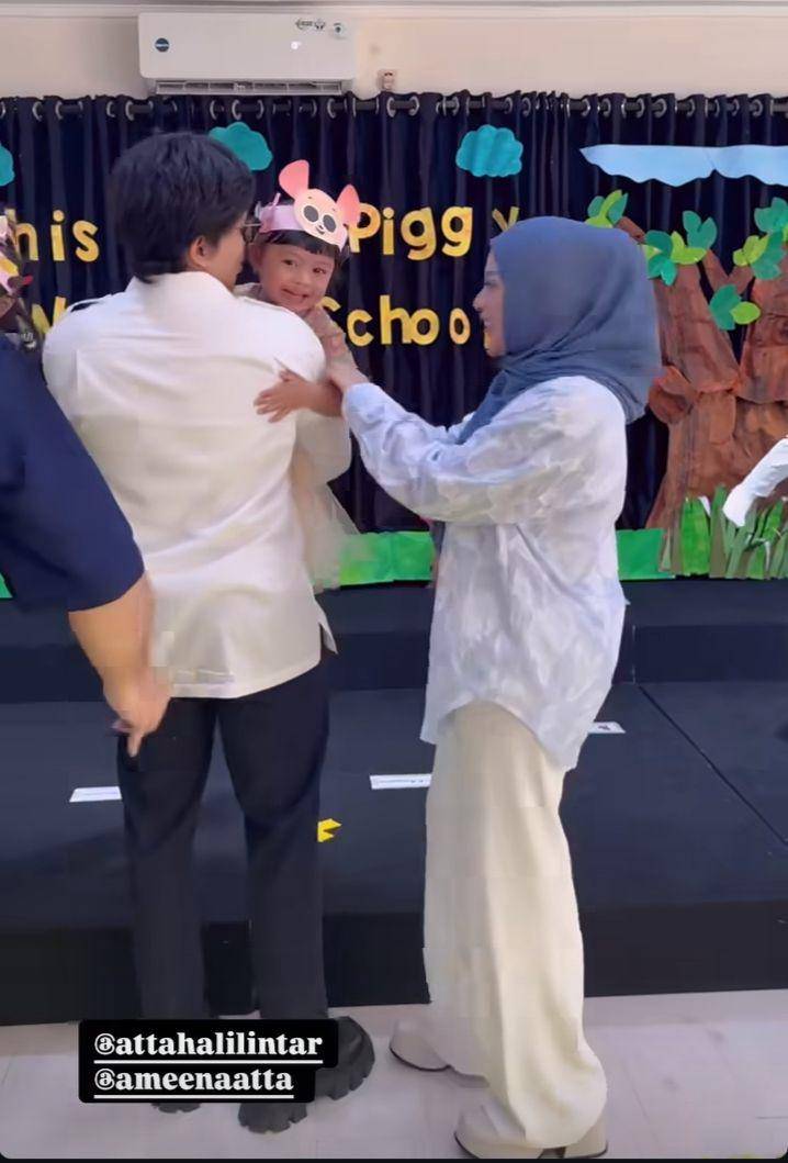 Ameena naik kelas (Instagram.com/aurelie.hermansyah)