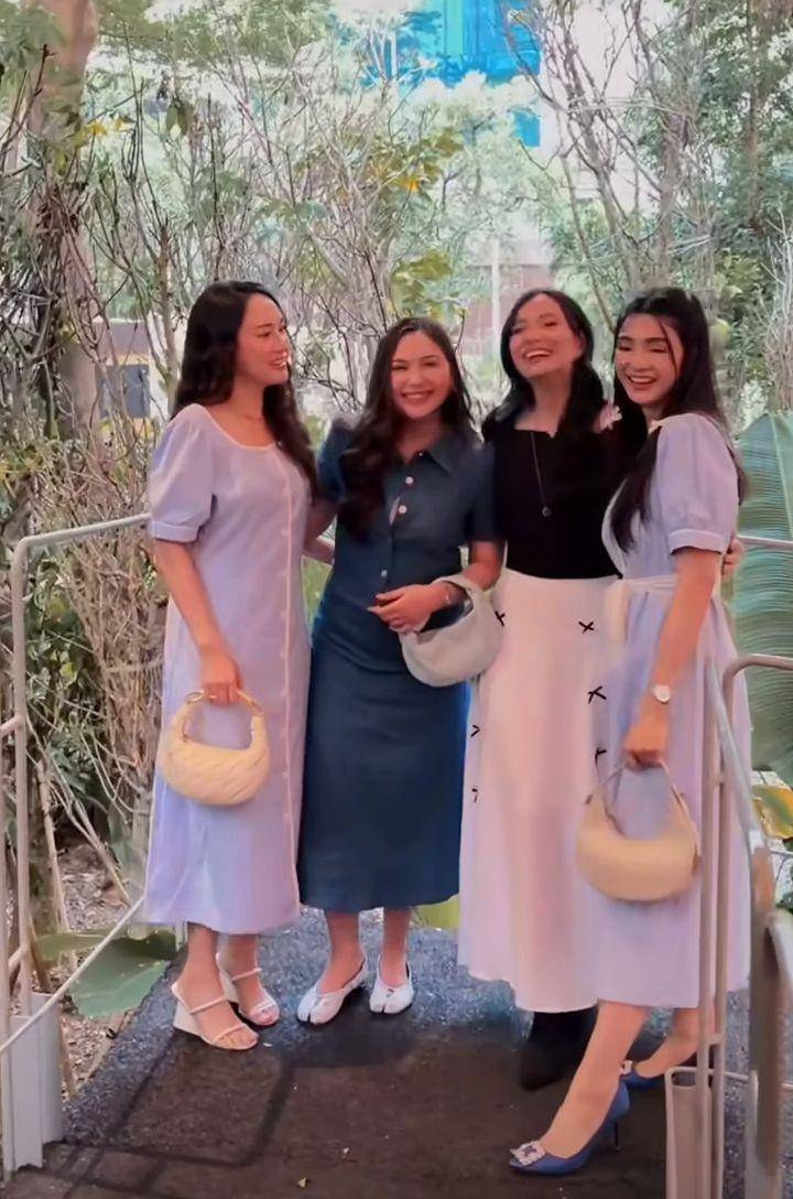 Potret artis hadiri launching brand kolab Asmirandah (Instagram.com/merdioctav)