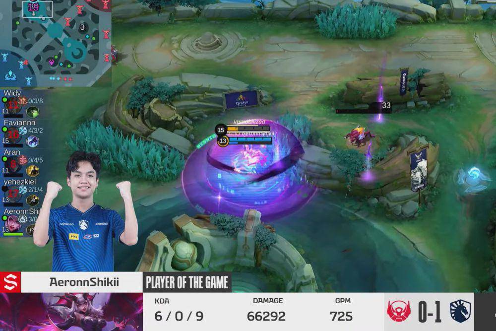 Momen terbaik dari AeronShikii yang sukses bawa kemenangan untuK Team Liquid ID (YouTube.com/MPL Indonesial)