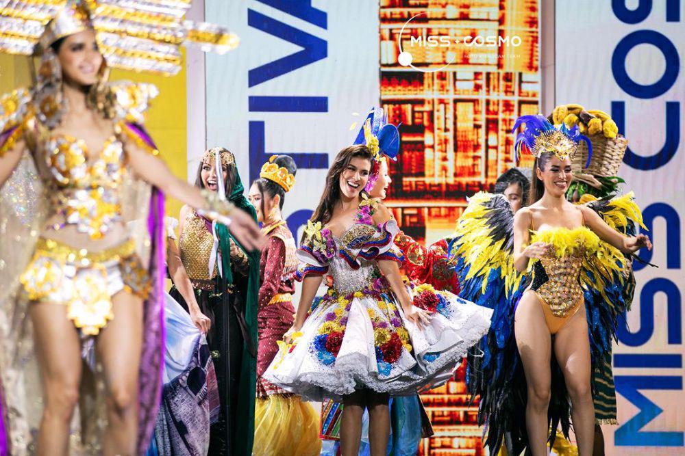 13 Kostum Nasional Finalis Amerika Latin di Miss Cosmo 2024, Standout!
