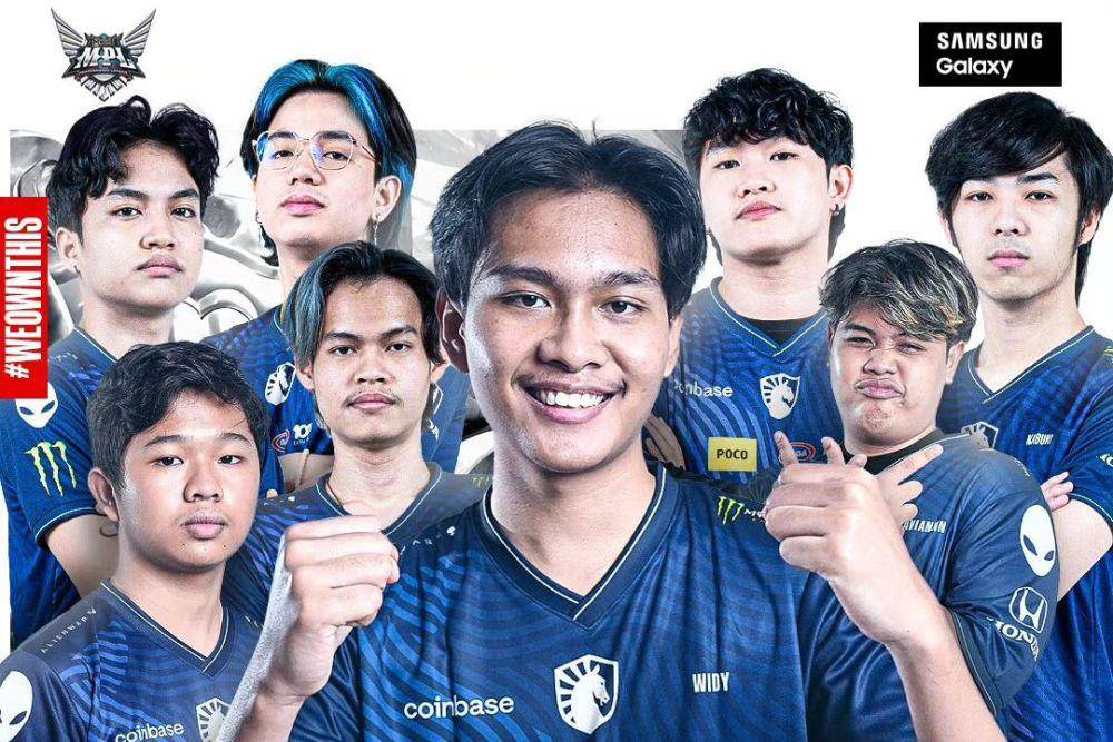 Potret Team Liquid IID yang pastikan ke playoff (instagram.com/@mpl.id.official)