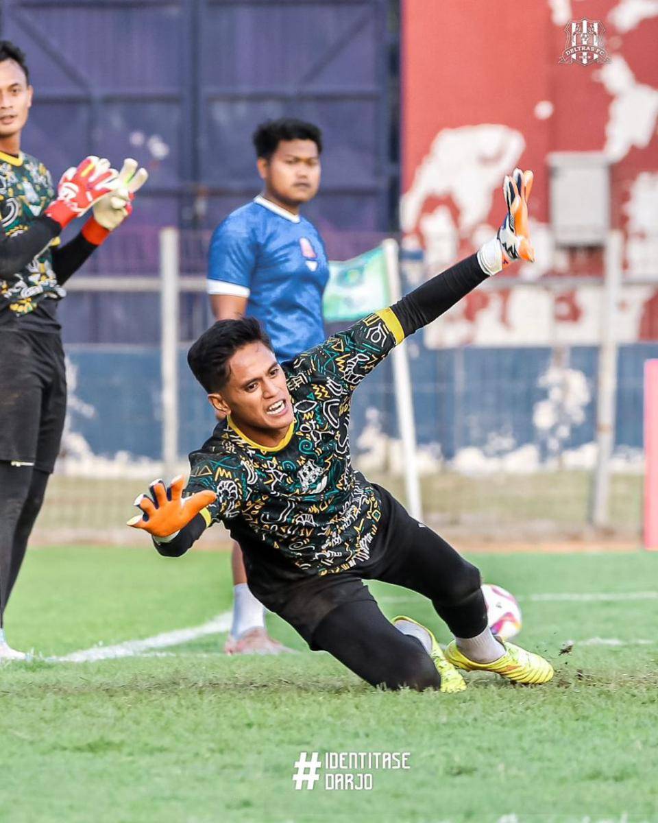 Pemain Deltras Sidoarjo saat berlatih di Stadion Brawijaya Kediri. IDN Times/ istimewa