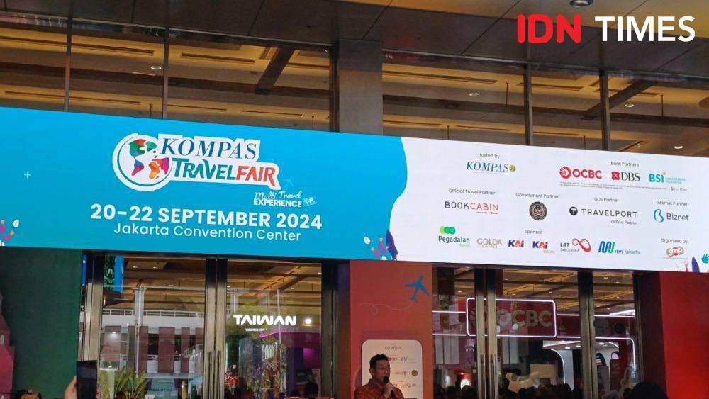 Kompas Travel Fair 2024, Jakarta (IDN Times/Dhiya Awlia Azzahra)
