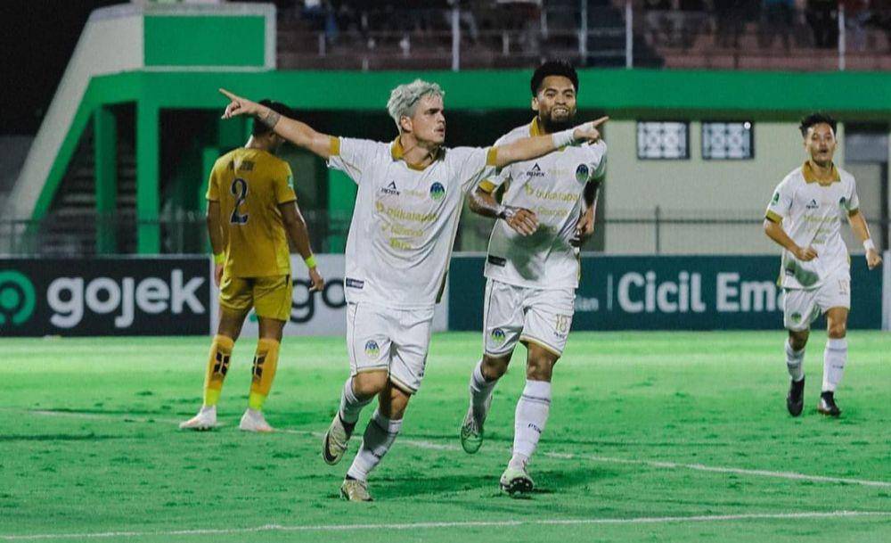 PSIM Jogja berhasil mengalahkan Bhayangkara Presisi Indonesia FC di Stadion Trisanja, Slawi, Tegal, pada Kamis malam (19/9/2024). (Instagram/psimjogja)