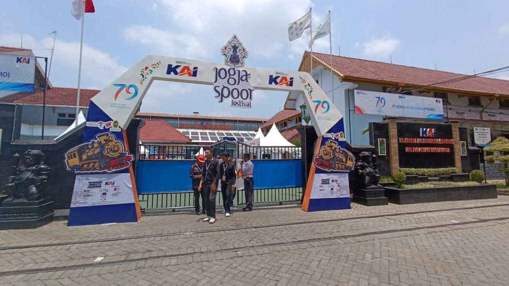 Serunya Jogja Spoor Festival 2024 di Balai Yasa Yogyakarta