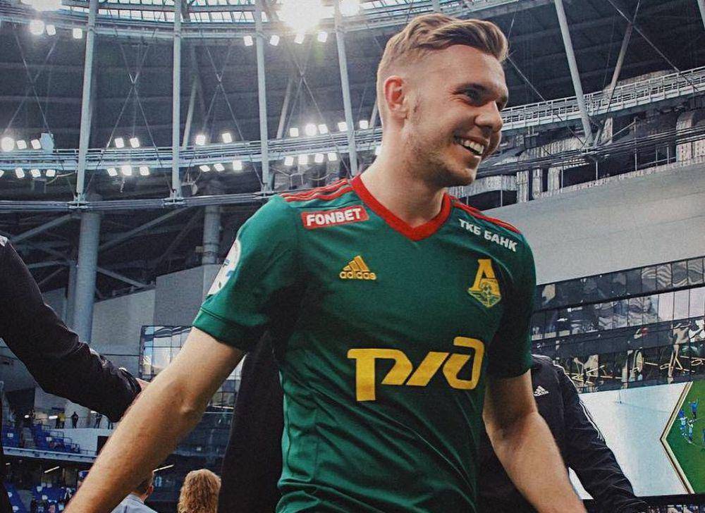 Maksim Glushenkov ketika masih berseragam Lokomotiv Moscow. (instagram.com/glushenkov.15)