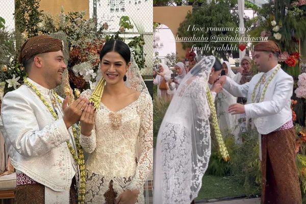 8 Potret Akad Pernikahan Hana Saraswati dan Justin Harijawan