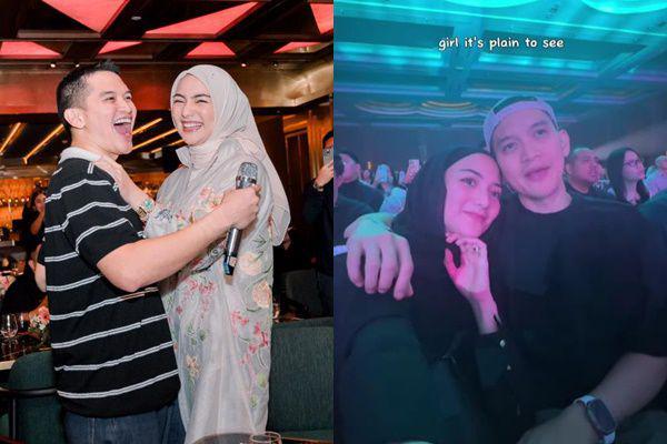 Potret Citra Kirana dan Rezky Aditya Nonton Konser Brian McKnight 2024