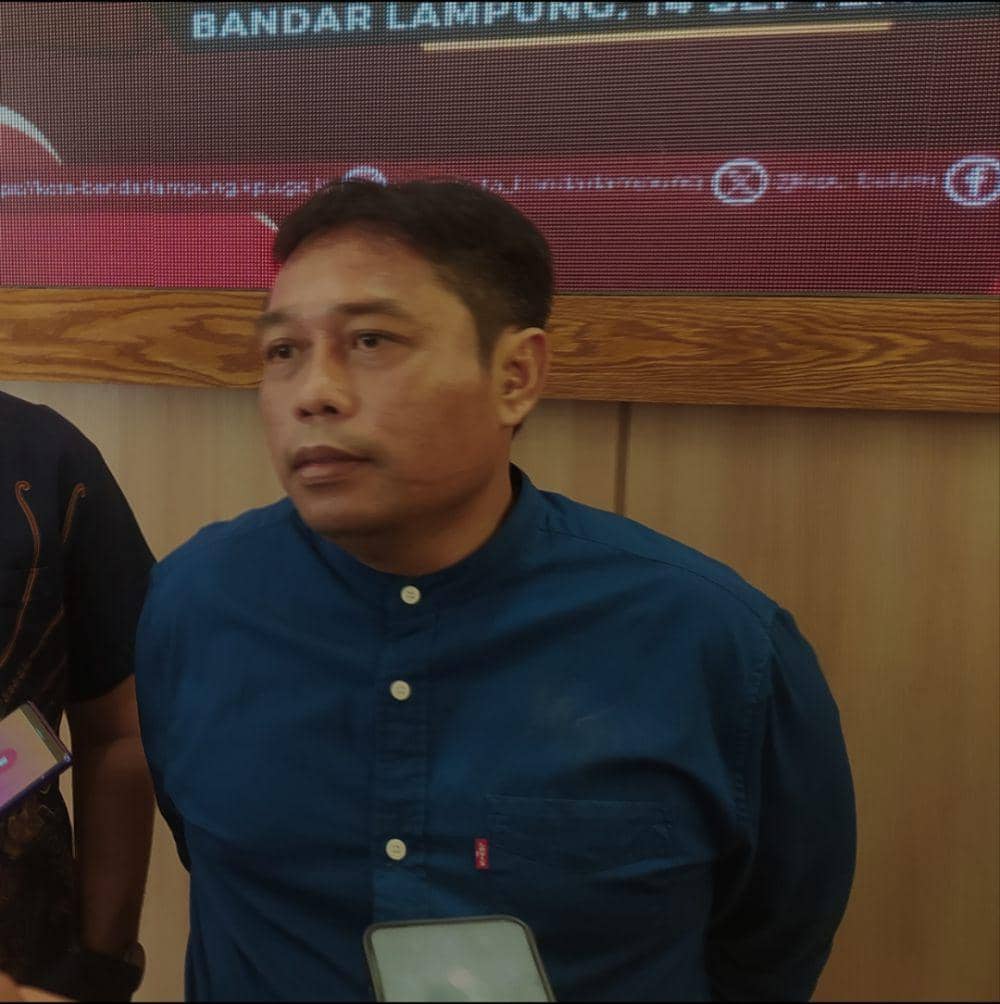 Ketua KPU Bandar Lampung Dedy Triyadi. (IDN Times/Muhaimin).