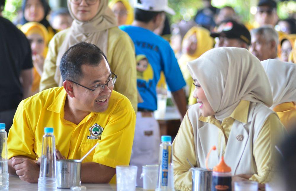 Atalia Turun Tangan Menangkan Arfi-Yena di Pilwakot Bandung
