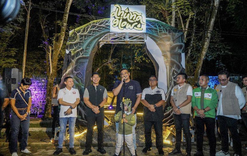 Hutan Bercahaya Diluncurkan, Konsep Baru di Medan Zoo