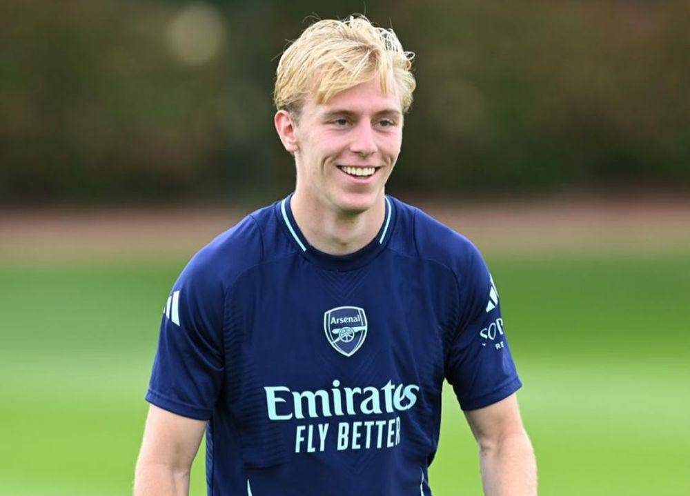 Mika Biereth ketika masih memperkuat Arsenal. (instagram.com/mikabiereth)