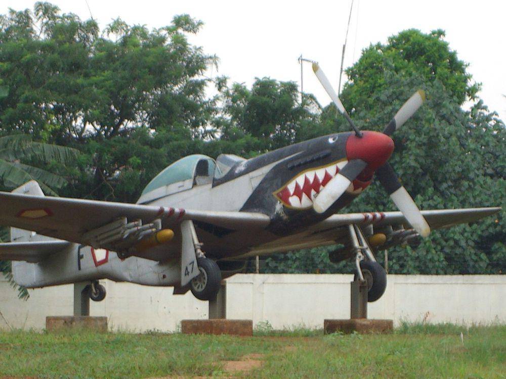 potret P-51 Mustang yang pernah dioperasionalkan oleh AURI di masa lalu yang telah dimuseumkan (commons.wikimedia.org/Bkusmono)