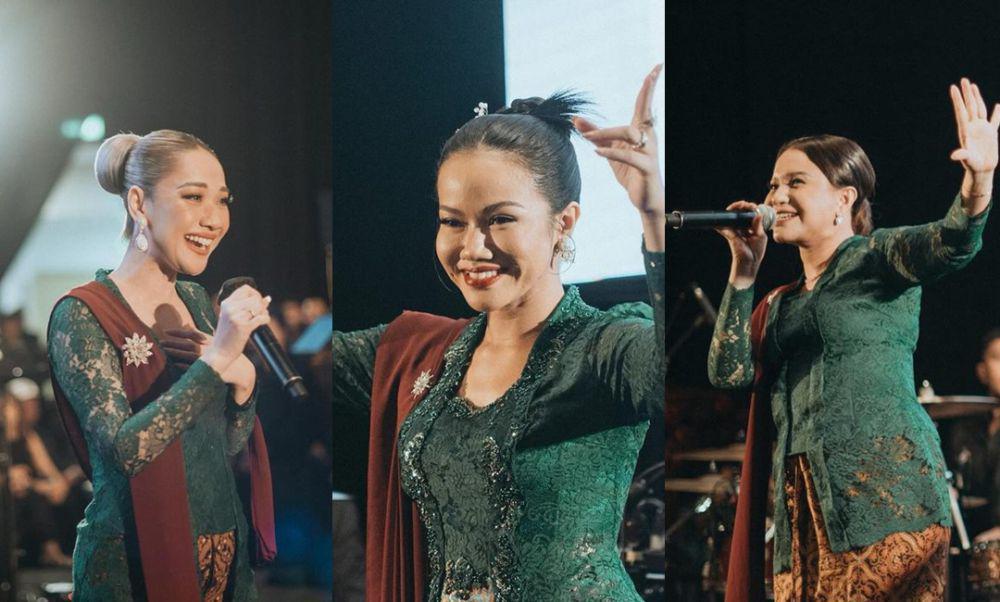 7 Gaya Seleb di Pernikahan Nino RAN, Kebaya hingga Gaun Malamnya Indah