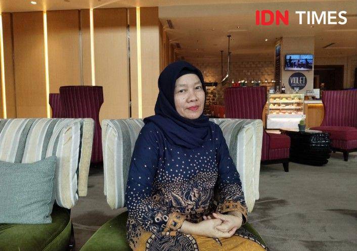 Nelly Armayanti, mantan ketua KPU Medan dan mantan calon wakil Walikota Medan tahun 2010 (IDN Times/Eko Agus Herianto)
