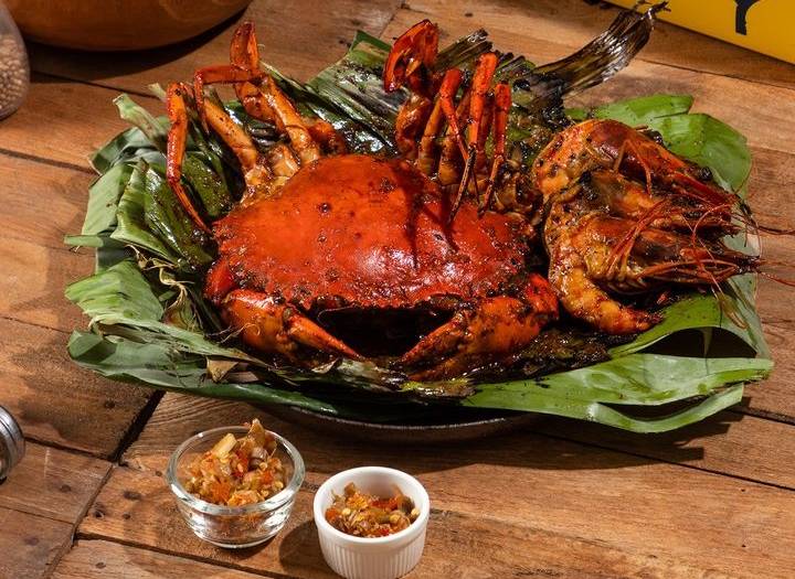 ilustrasi kepiting bakar lada hitam (instagram.com/krabkatau)