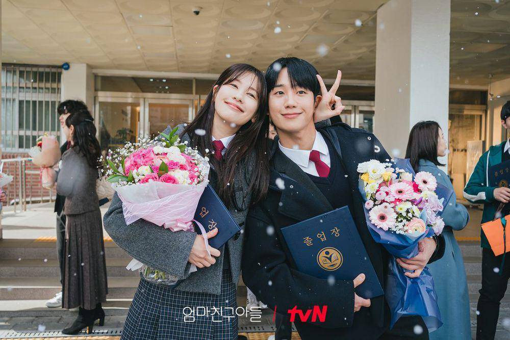 Jung So Min dan Jung Hae In dalam drama Love Next Door (dok. tvN/Love Next Door)