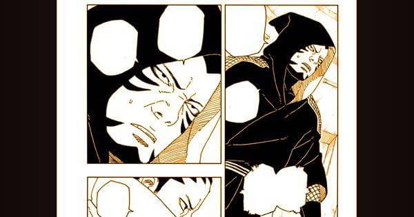 Kankuro mengabari Shikamaru ( Dok. Shueisha / Boruto - Two Blue Vortex )