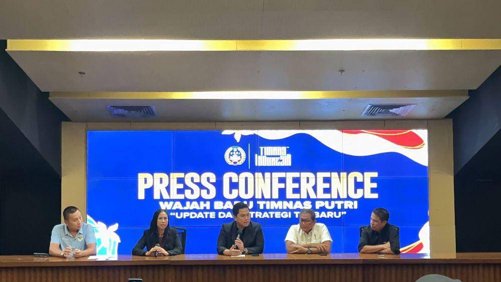 Fredlina Nayla Sahla (Press Conference Wajah Baru Timnas Putri)