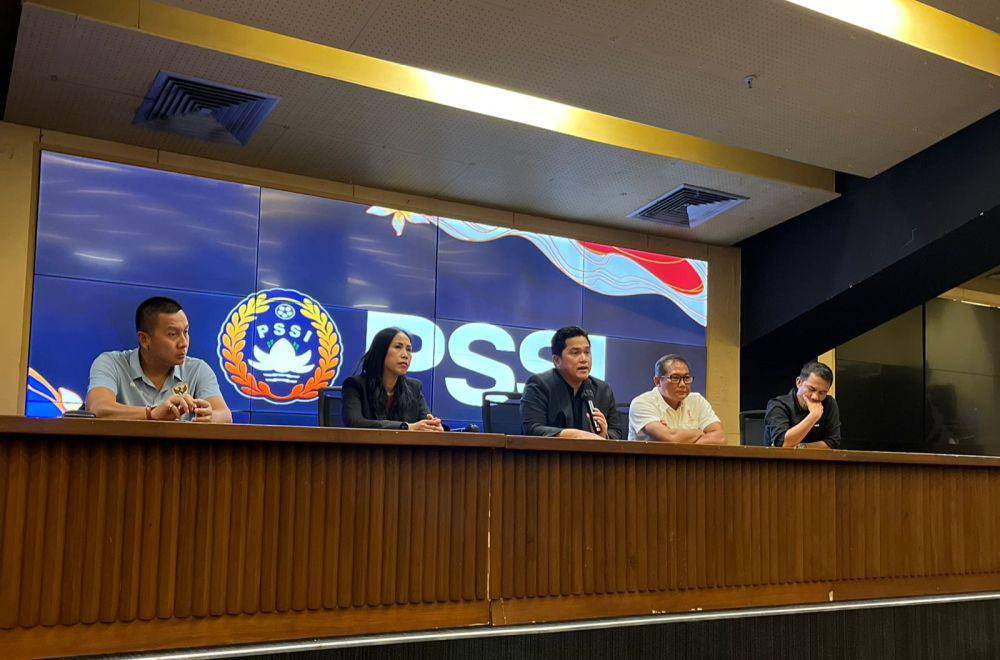 Fredlina Nayla Sahla (Press conference wajah baru timnas)