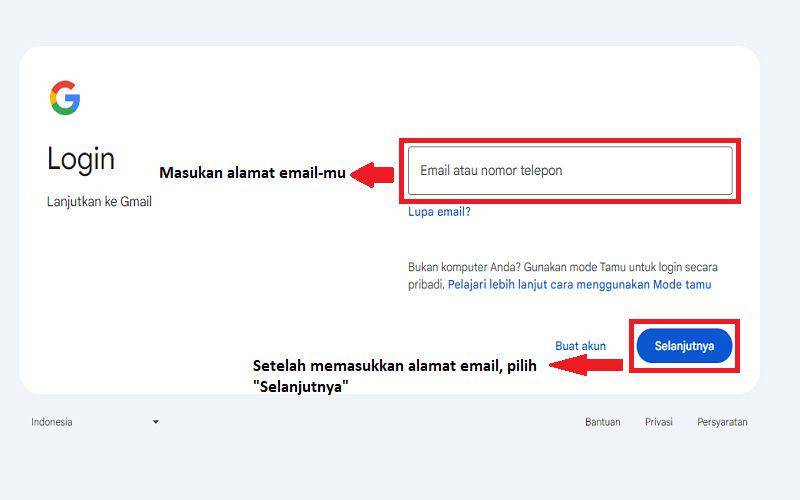 langkah-langkah untuk reset password Gmail tanpa nomor HP aktif (dok. pribadi/Jubaedah Haryani)