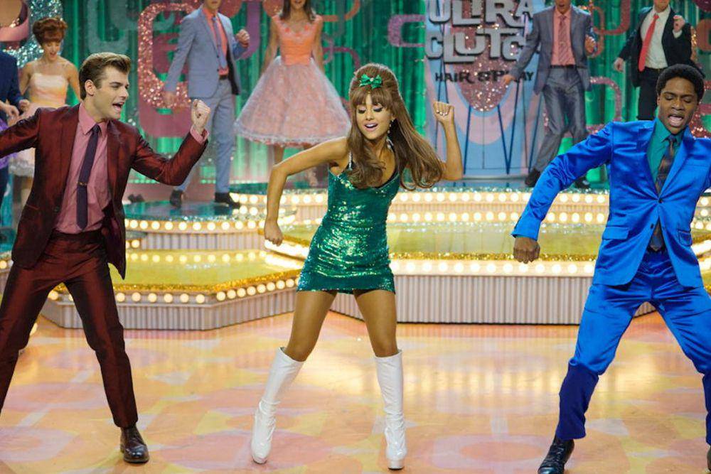 cuplikan adegan yang diperankan Ariana Grande dalam broadway Hairspray Live! (dok. New Line Cinema/Hairspray Live!)