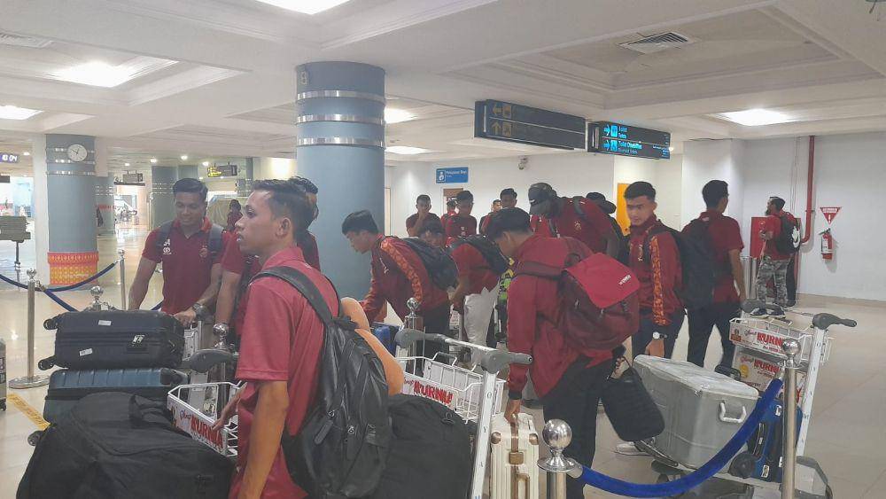 Sriwijaya FC berangkat ke Aceh (Dok. Media Officer untuk IDN Times)