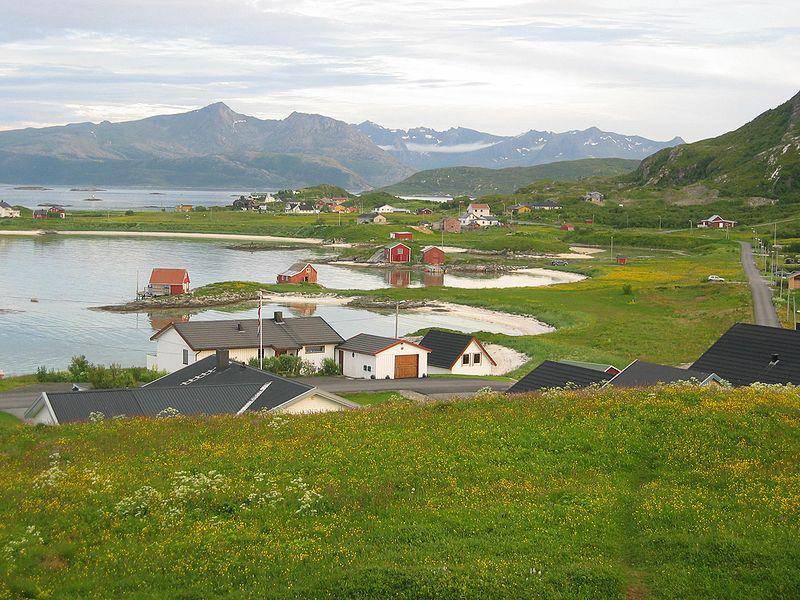 Ilustrasi Pulau Sommaroy (commons.m.wikimedia.org/Olavfin)