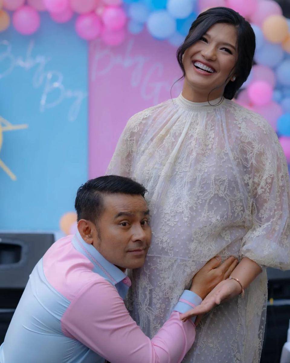 potret ulang tahun dan gender reveal Duma Riris (instagram.com/jud1ka)