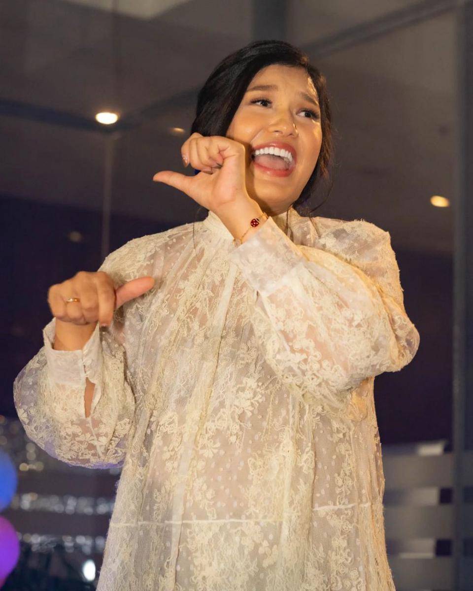 potret ulang tahun dan gender reveal Duma Riris (instagram.com/jud1ka)