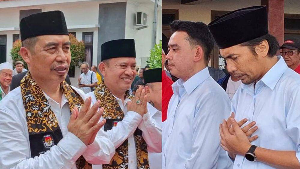 Dua pasangan colon bupati dan wakil bupati Madiun yang ditetapkan KPU. IDN Times/ Istimewa.