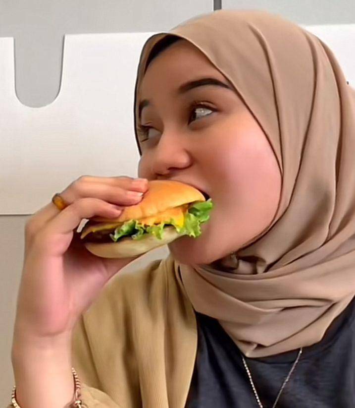 Tampilan burger bangor medan (TikTok Burger Bangor Medan)