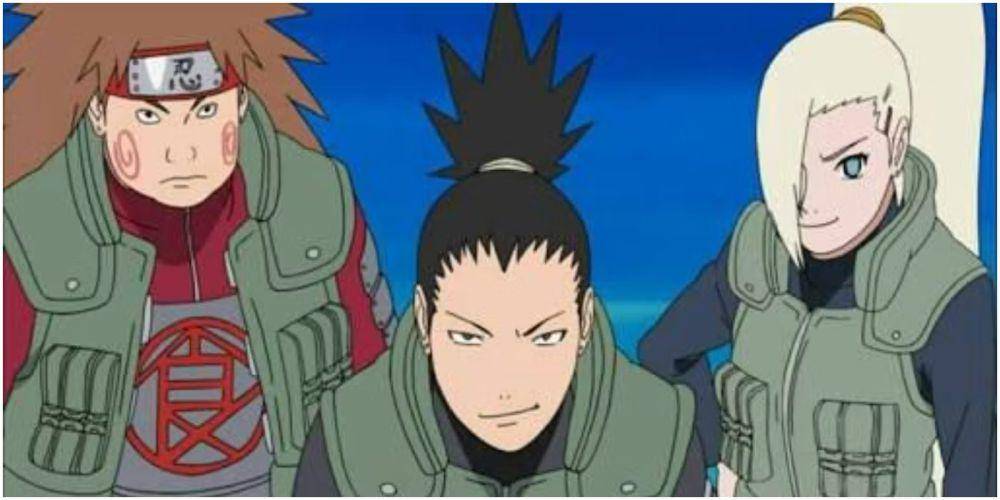 Choji, Shikamaru dan Ino (dok. Pierrot/Naruto Shippuden)
