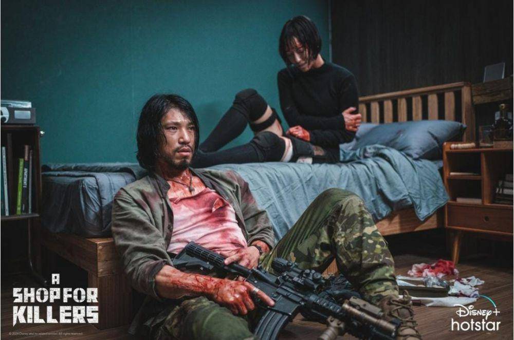 Kim Min dan Geum Hannah di drama A Shop for Killers (instagram.com/disneyplushotstarid)