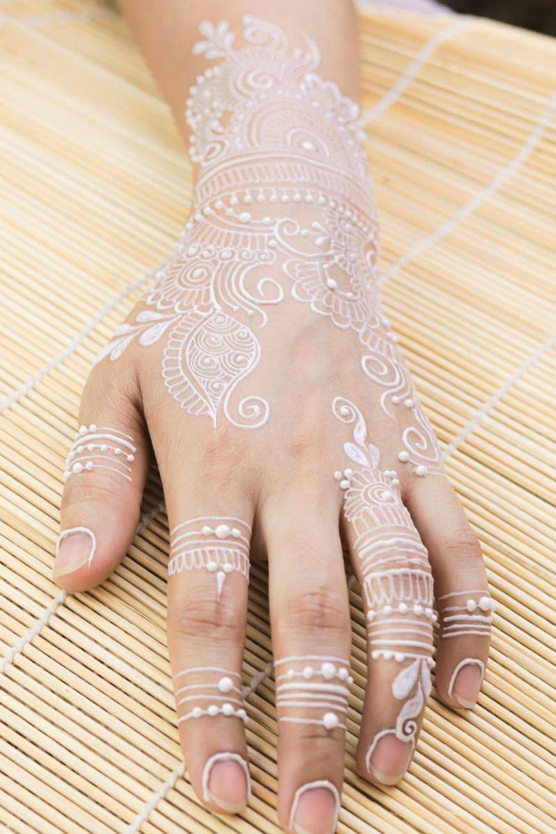 ilustrasi henna pengantin (unsplash.com/Mee Nee)