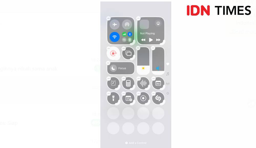ilustrasi Control Center iPhone (IDN Times/Rifki Wuda)