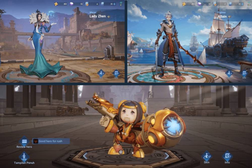 hero yang dapat nerf di Honor of Kings (dok. TiMi Studio Group/Honor of Kings)