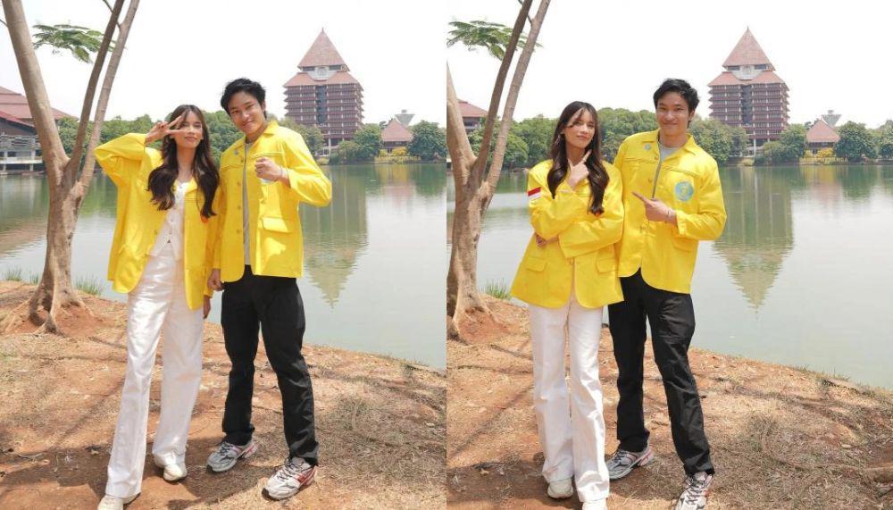 Kuliah di UI, 7 Potret Azka Corbuzier Pakai Jaket Kuning!