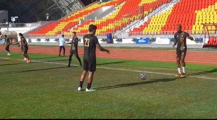 Sriwijaya FC OT di Stadion Harapan Bangsa Aceh (Dok. Media Officer Sriwijaya FC)