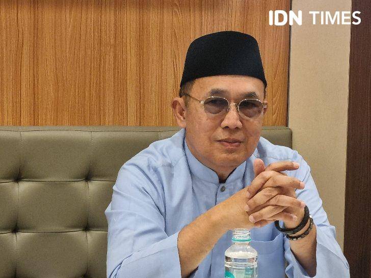 Cagub Sumsel Eddy Santana Putra (IDN Times/Rangga Erfizal)