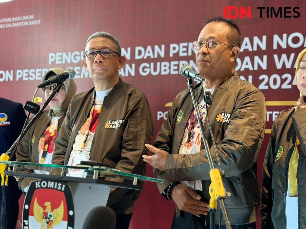 Pasangan calon Gubernur dan Wakil Gubernur Kalbar, Sutarmidji-Didi. (IDN Times/Teri),