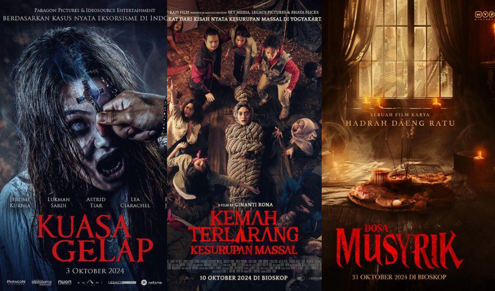 7 Film Horor Indonesia Tayang Oktober 2024, Ada Kuasa Gelap!