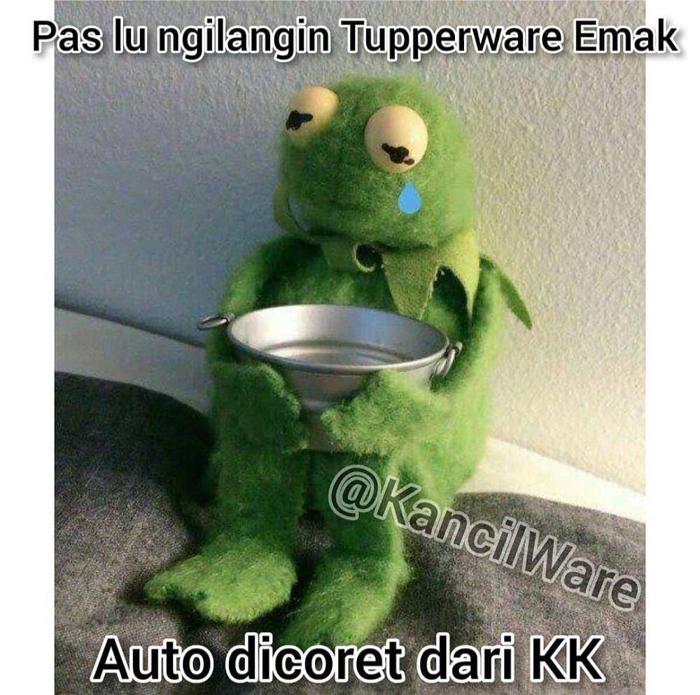 meme Tupperware (instagram.com/kancilware)