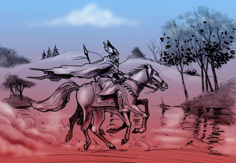 Sleipnir kuda gagah Odin berkaki delapan (campervansweden.com)