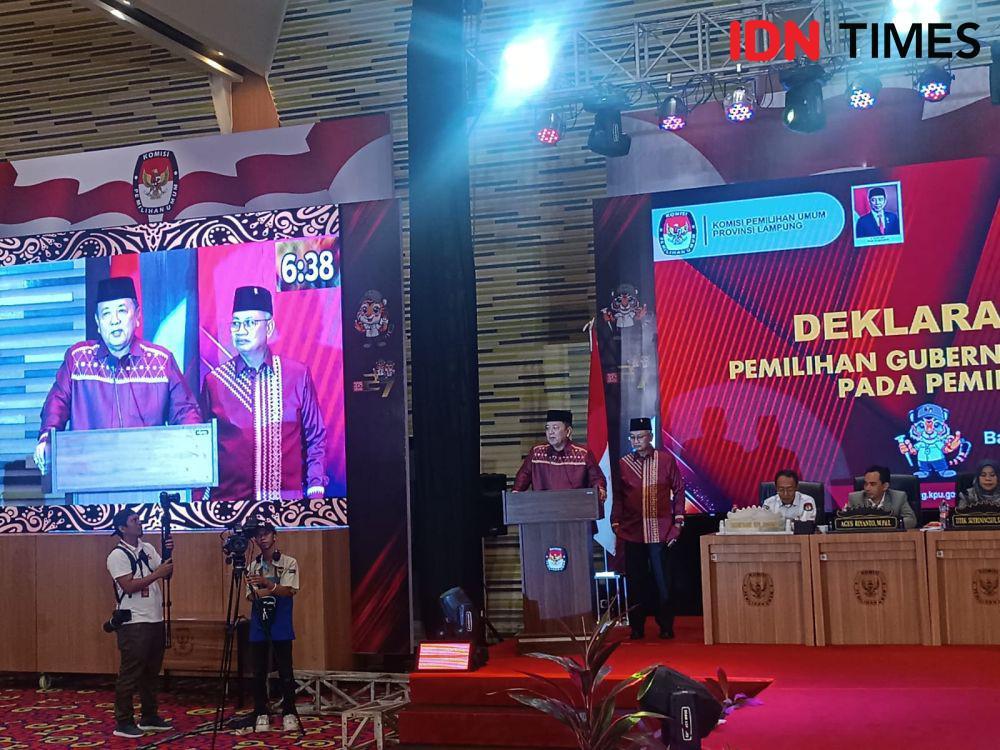 Nomor Urut 1, Calon Gubernur Lampung Arinal: Tidak Ada Pilihan Lain