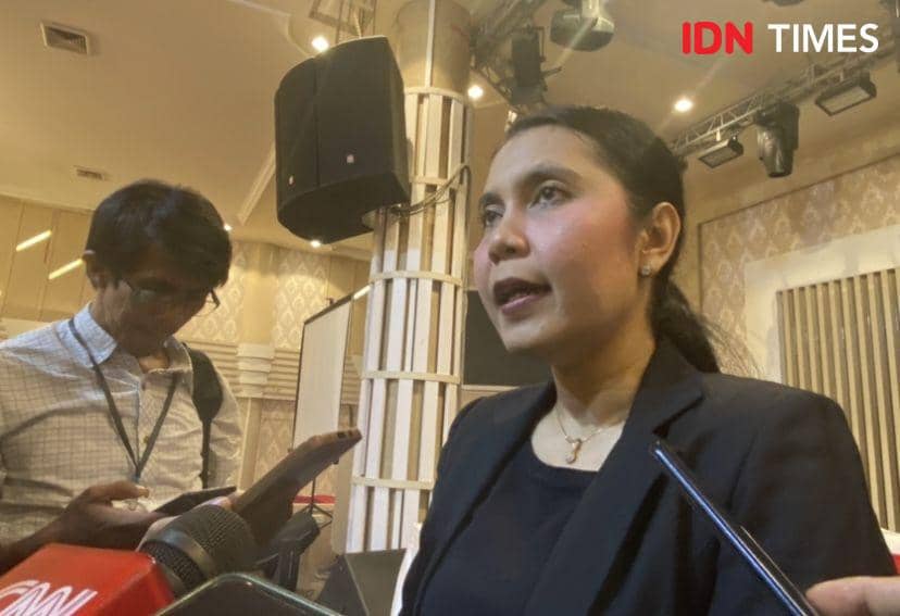 Ketua KPU Kota Medan, Mutia Atiqah (IDN Times/Indah Permata Sari)
